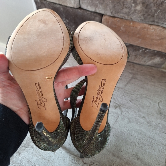 Imagine Vince Camuto metallic Heels - Picture 12 of 15